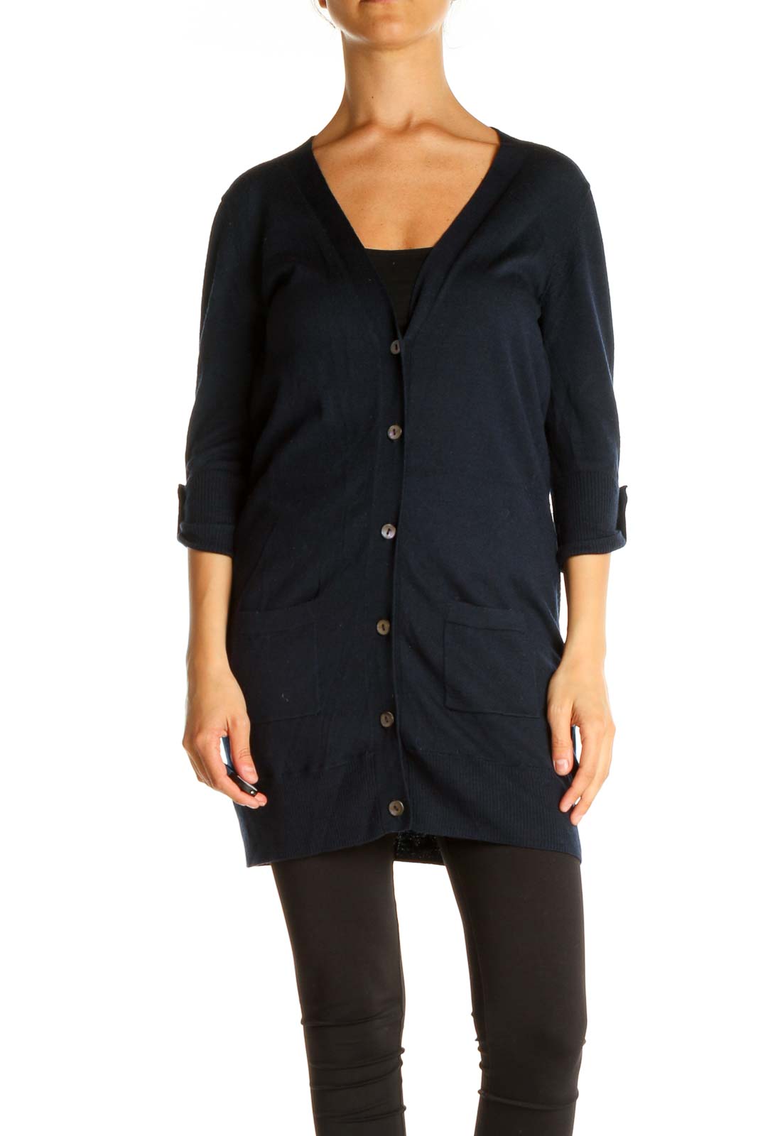 Blue Cardigan