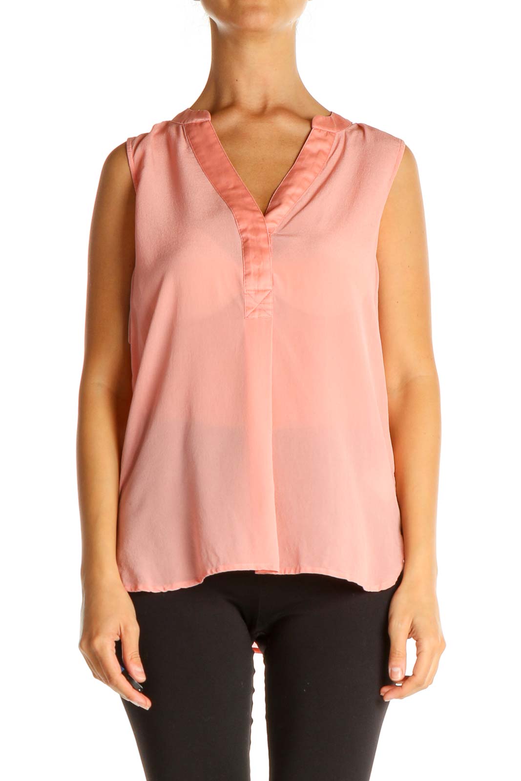 Pink Silk Blouse