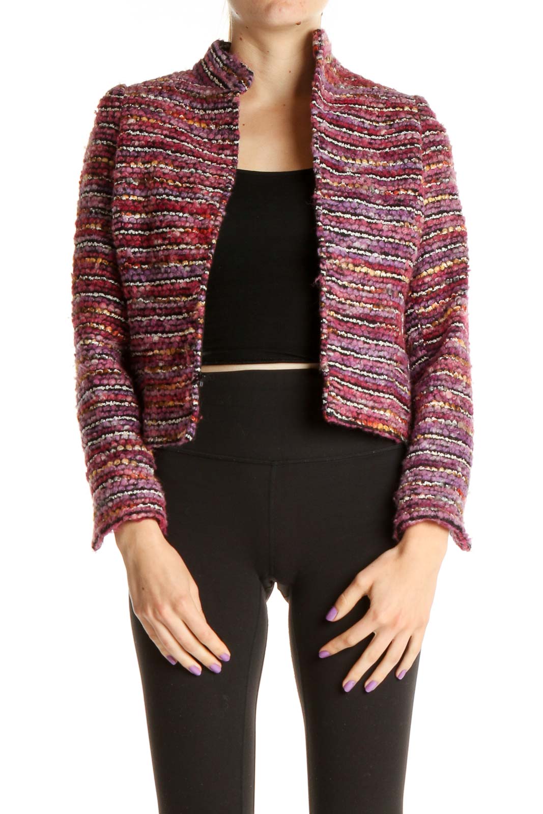 Pink Tweed Jacket