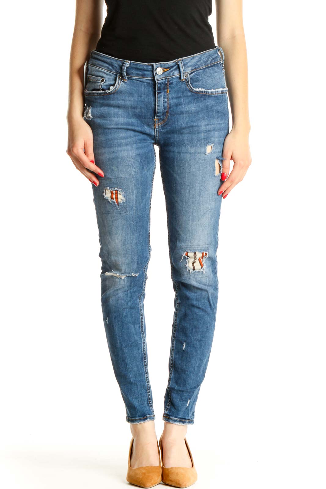 Blue Skinny Jeans
