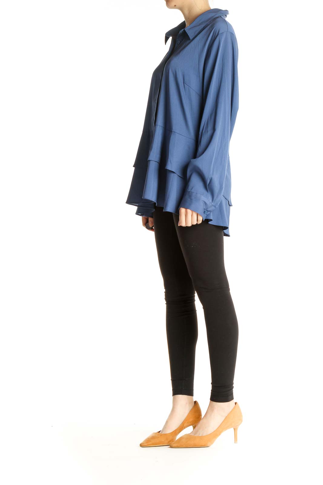 Blue Solid All Day Wear Shirt