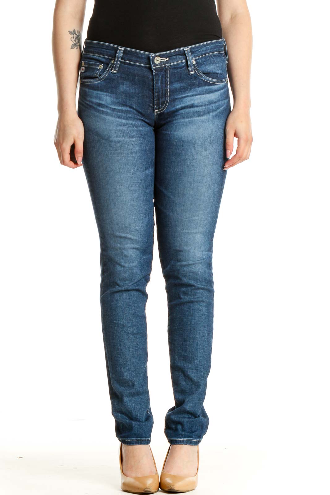 Blue Skinny Jeans