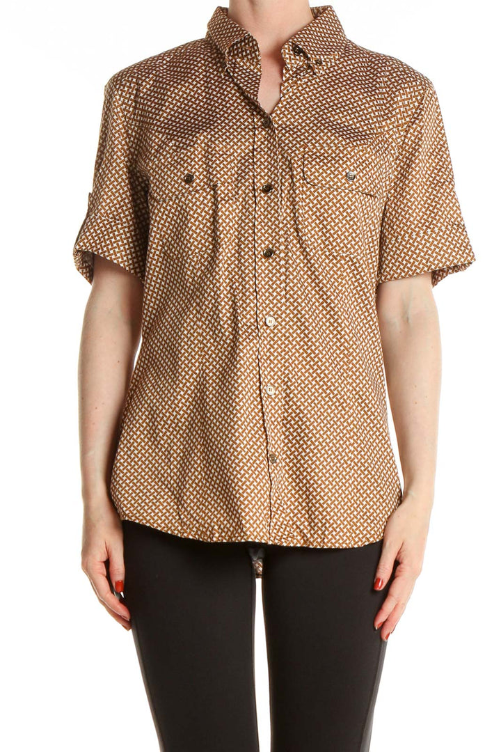 Brown All Day Wear Shirt