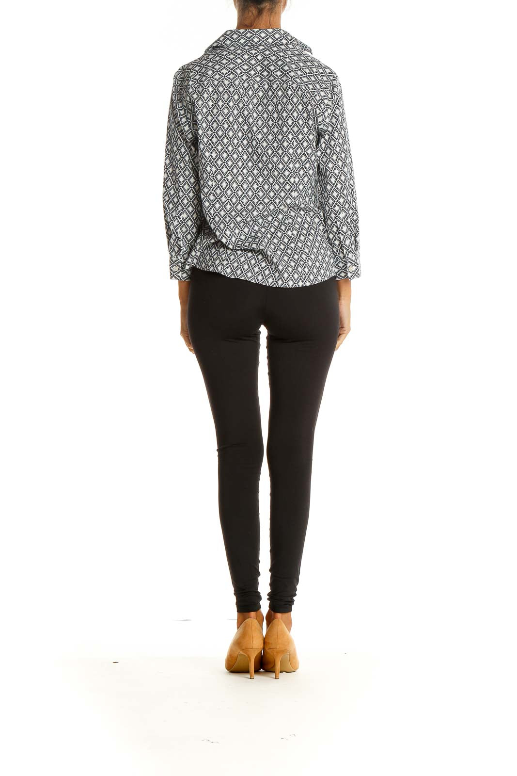 Gray Printed All Day Wear Shirt