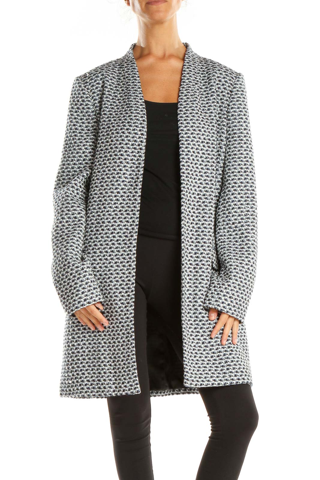 Gray Textured Coat