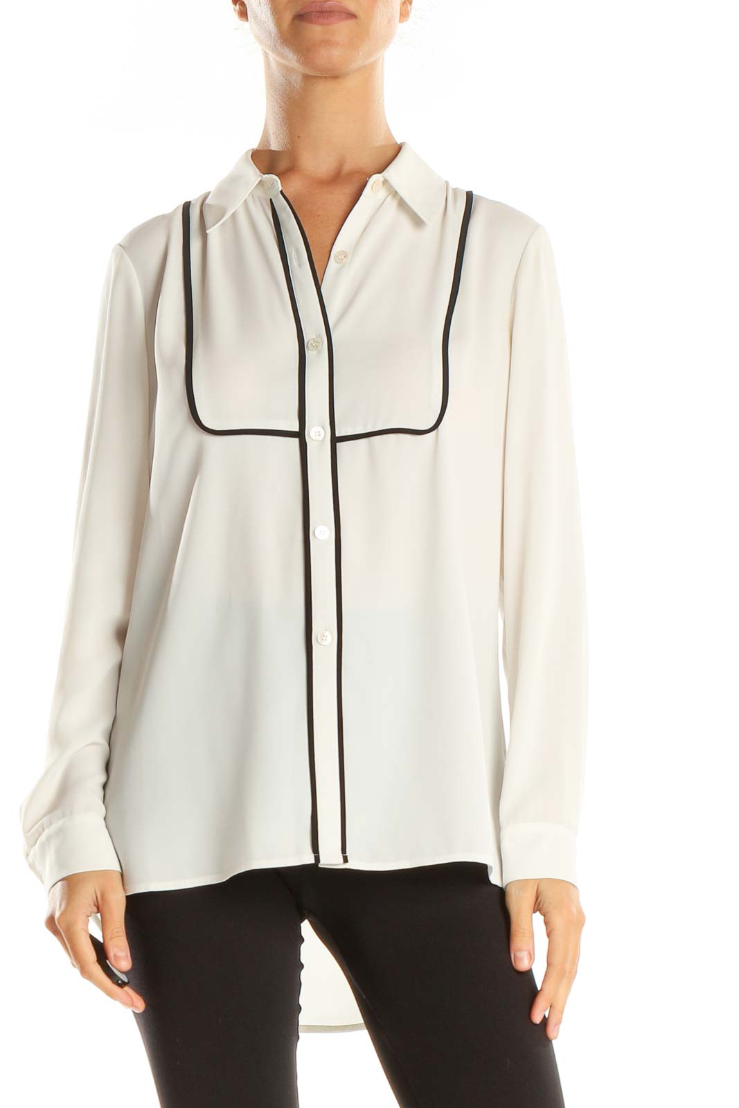 White Work Blouse
