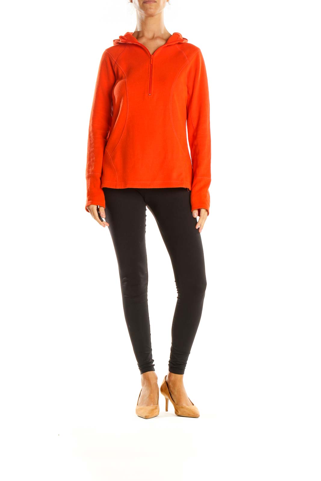 Orange Sweatshirt