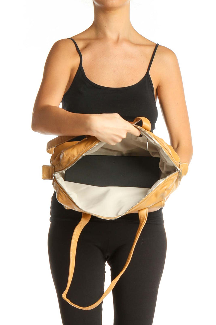 Beige Shoulder Bag