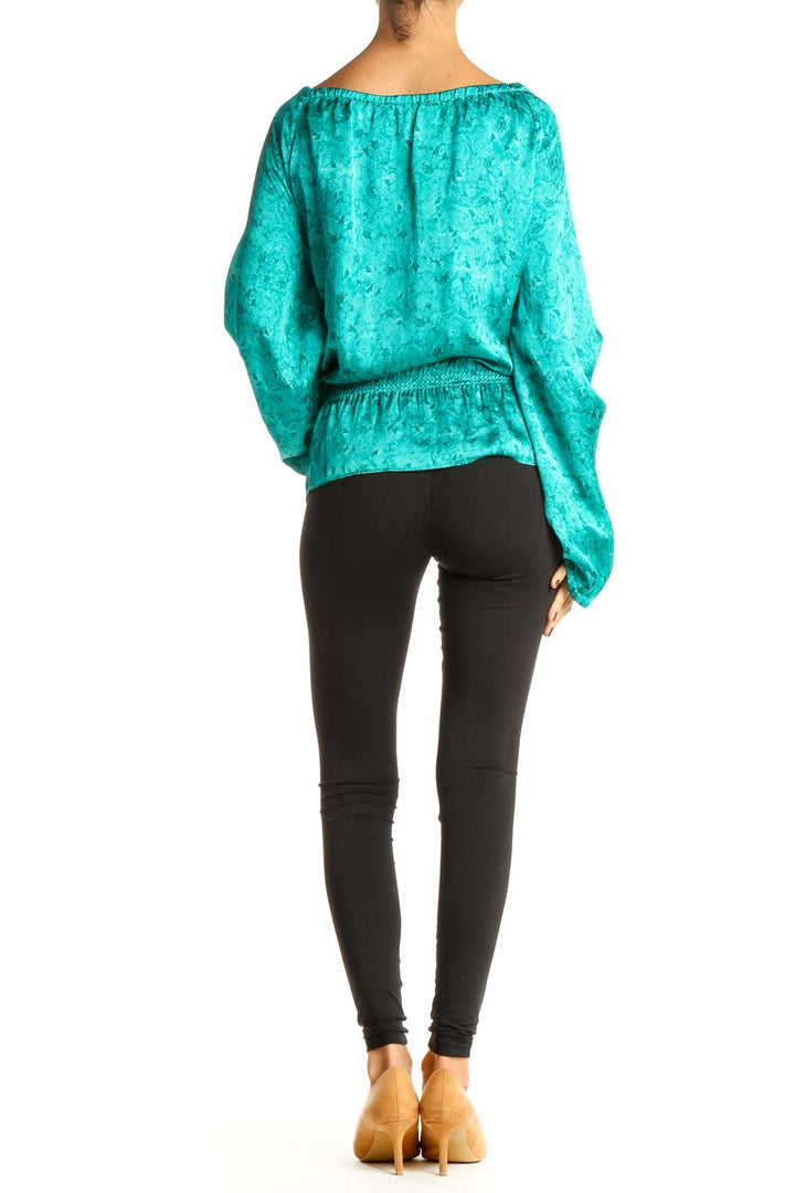 Blue Solid Blouse