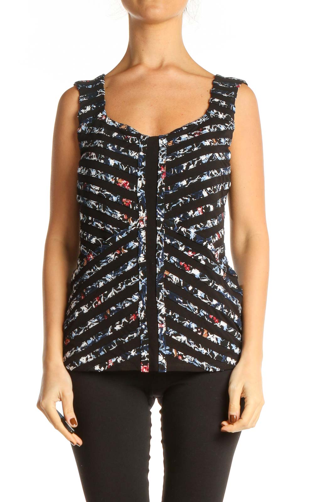 Black Party Tank Top