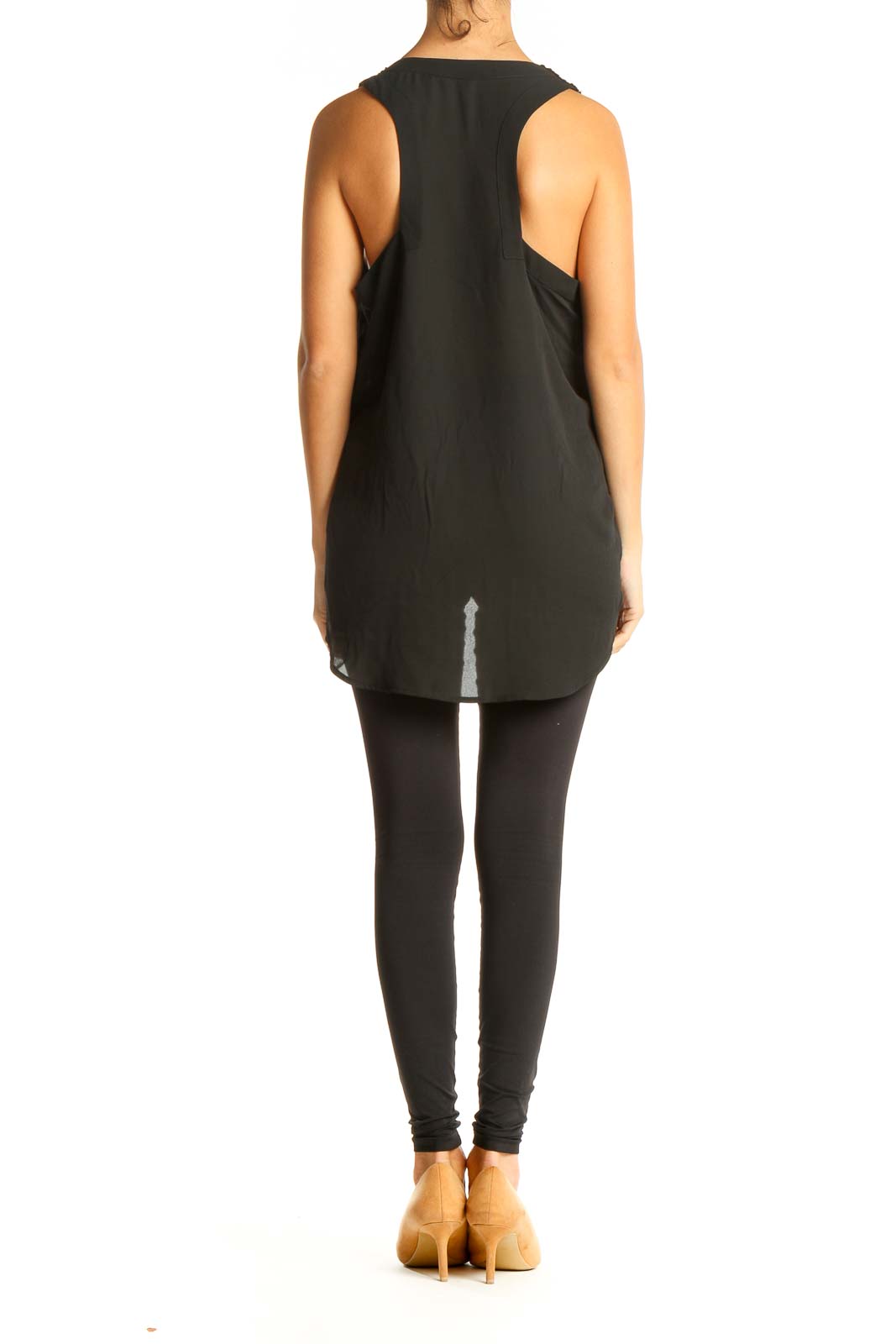 Black Lace Tank Top