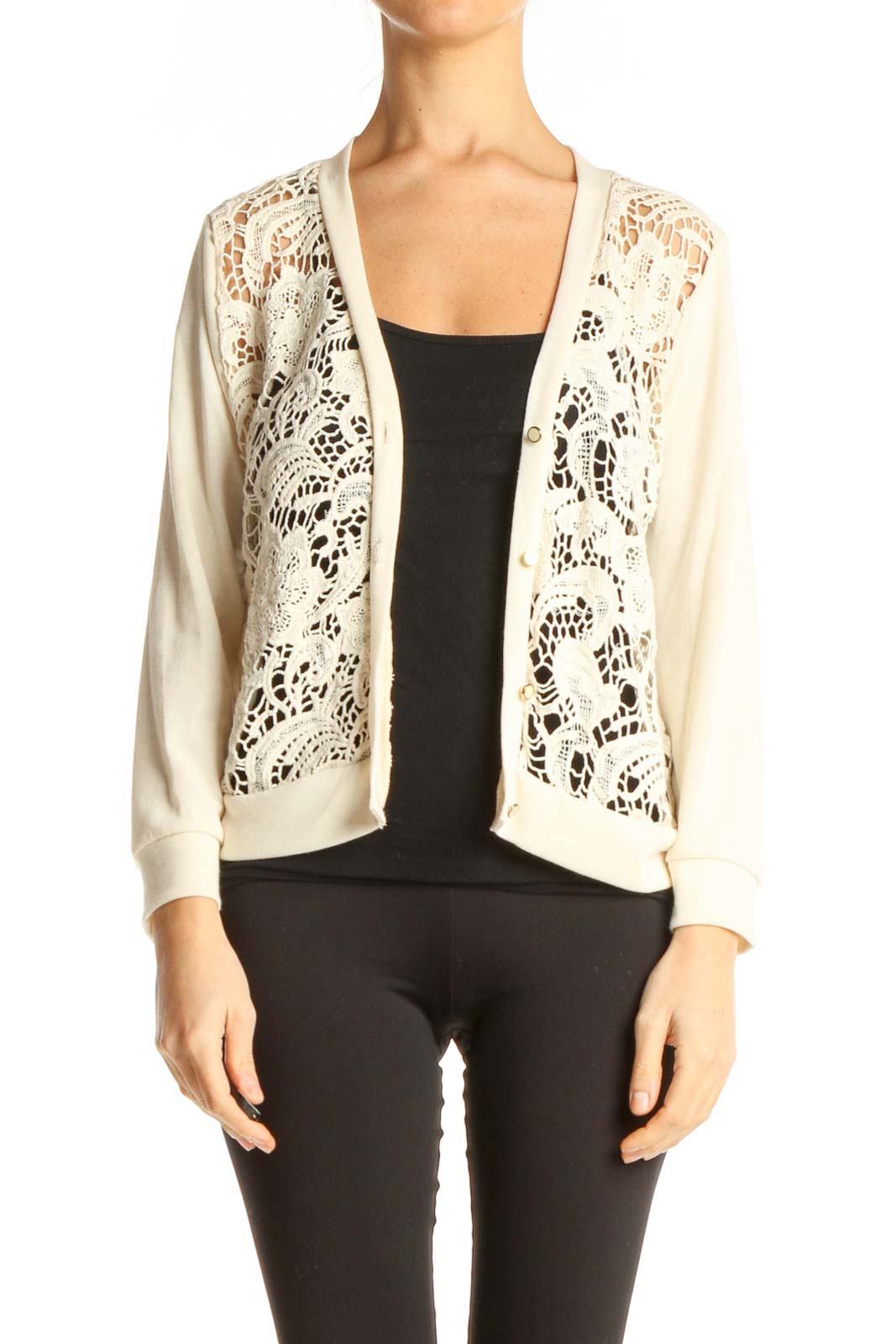Beige All Day Wear Blouse