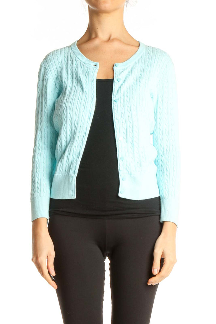 Blue Cardigan