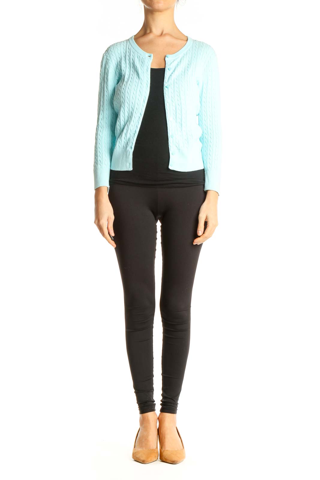 Blue Cardigan