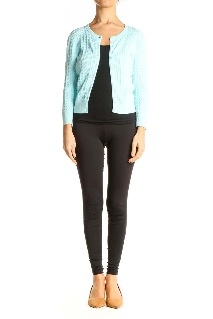 Blue Cardigan
