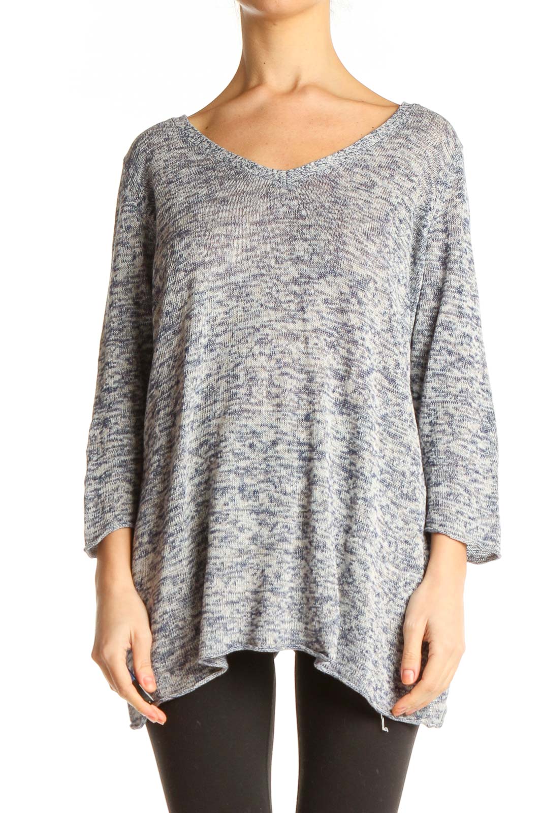 Gray Textured T-Shirt