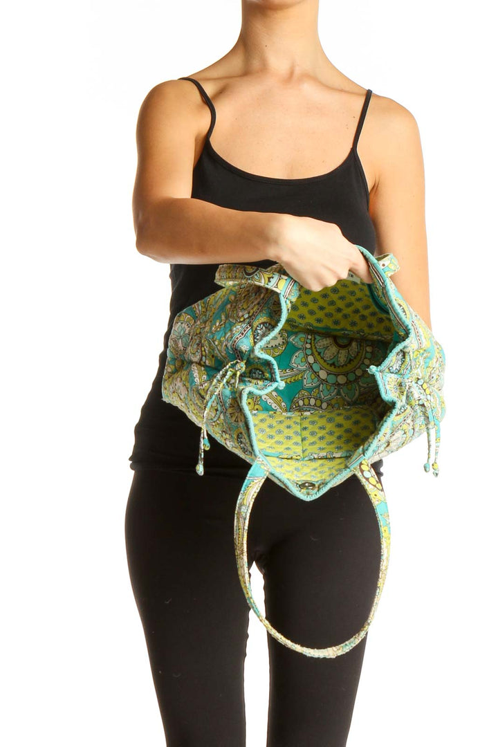Blue Paisley Shoulder Bag
