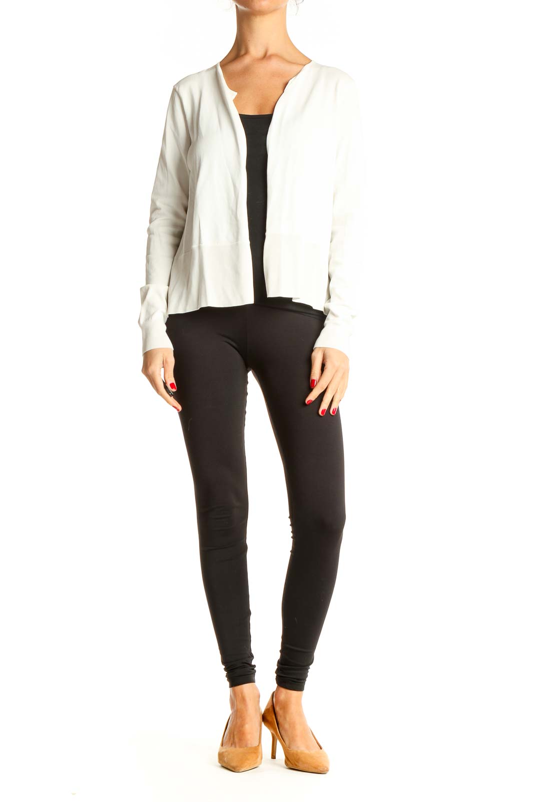 White Cardigan