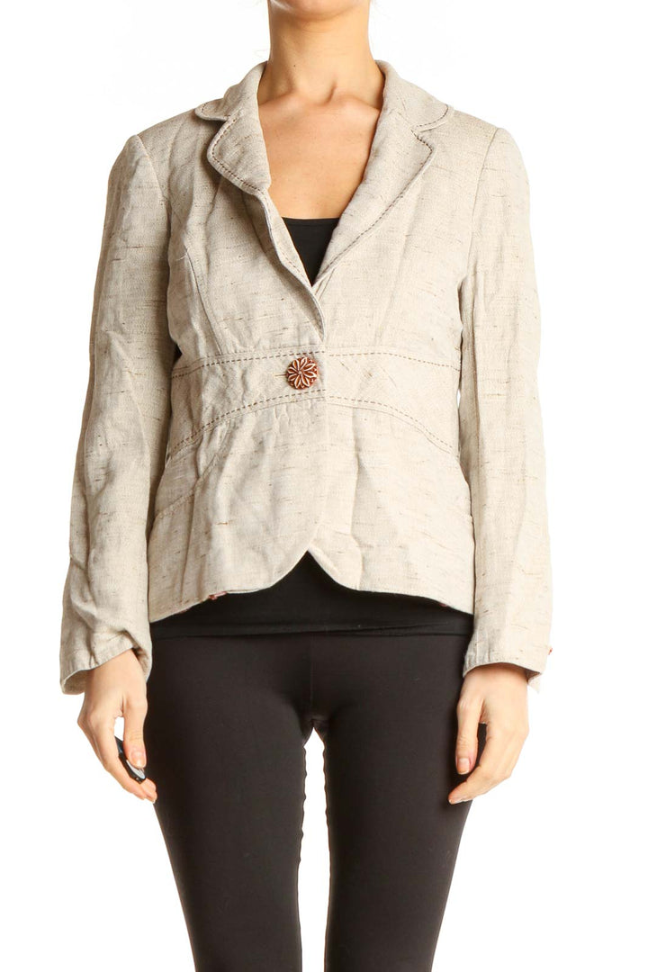 Beige Jacket