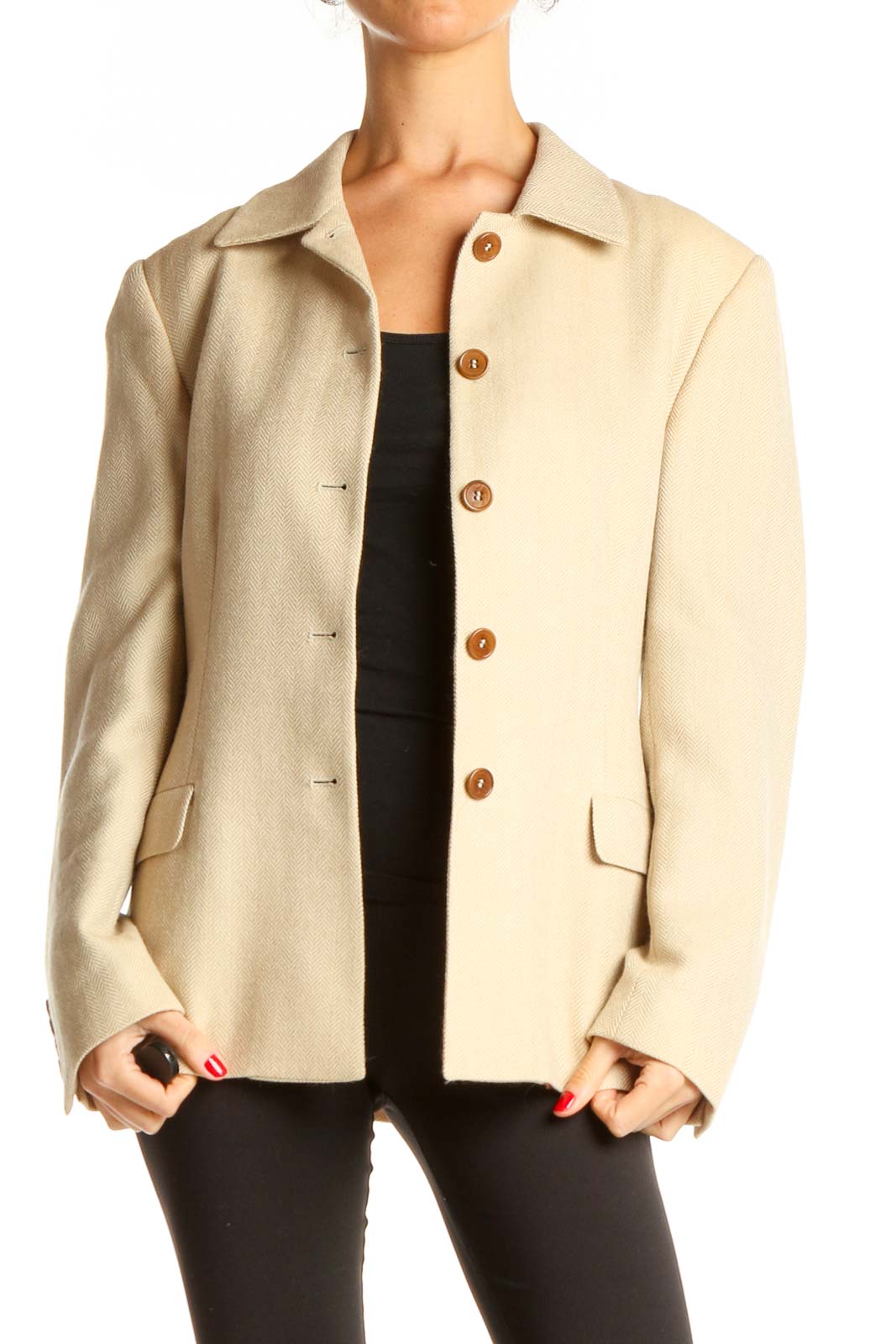 Beige Jacket