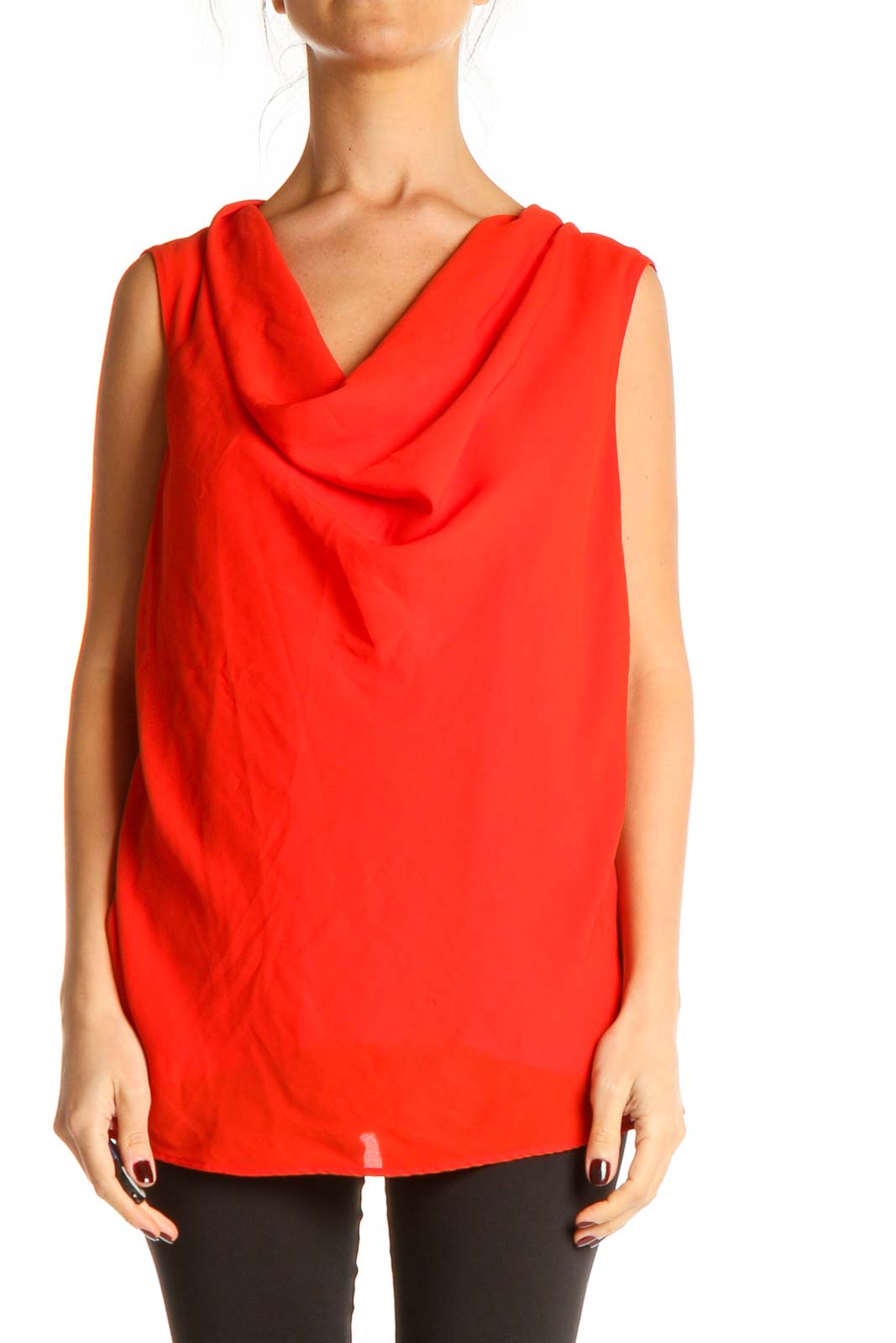 Red All Day Wear Top