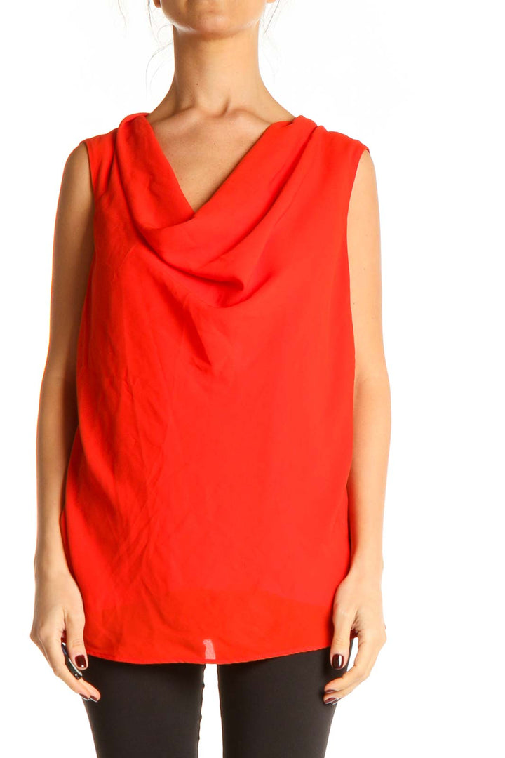 Red All Day Wear Top