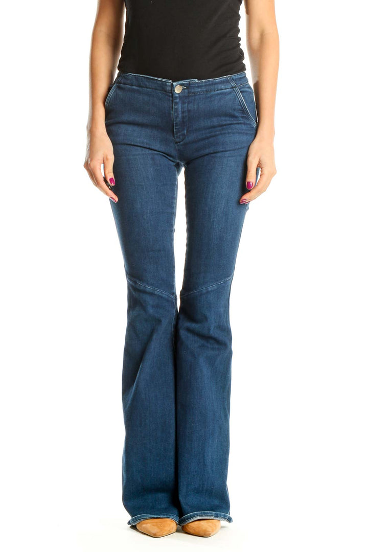 Blue Flare Jeans