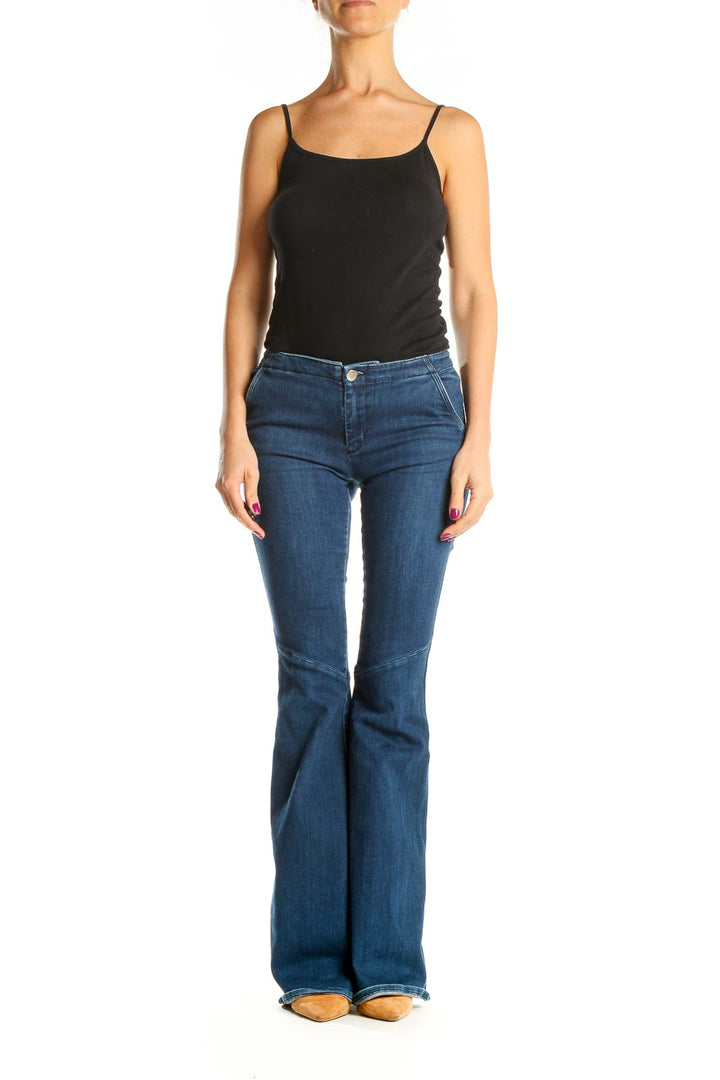 Blue Flare Jeans