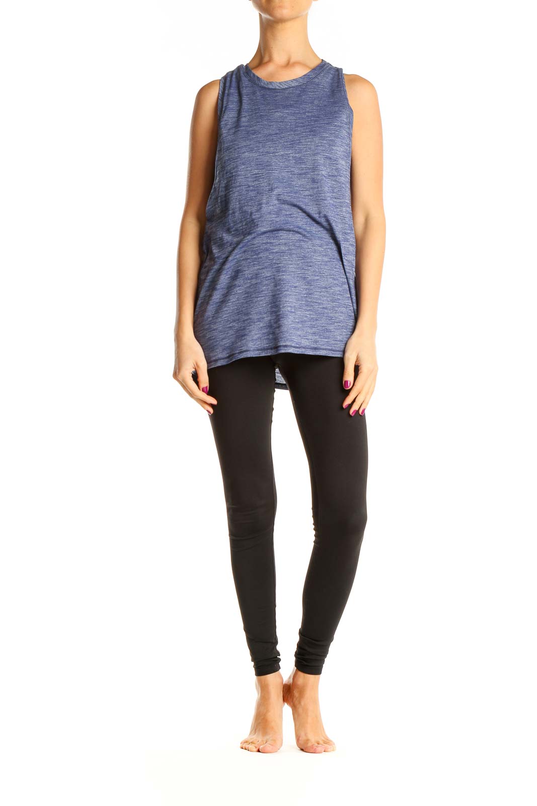 Purple Activewear Top