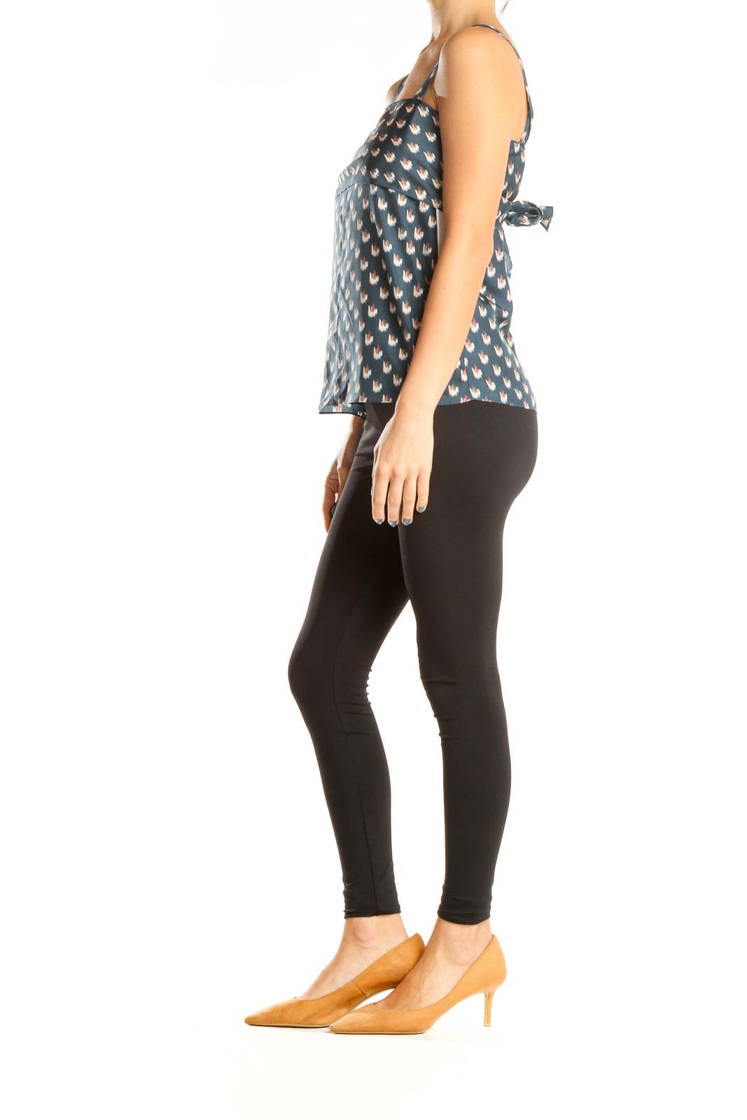 Blue Printed Brunch Blouse