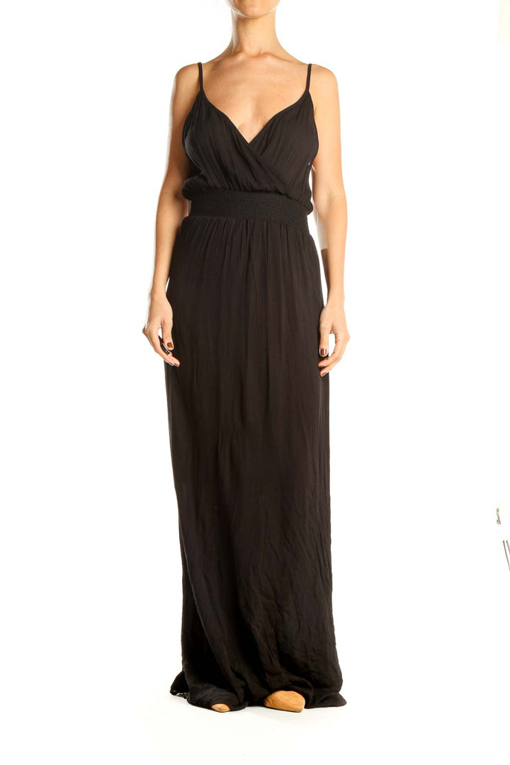 Black Cocktail Column Dress