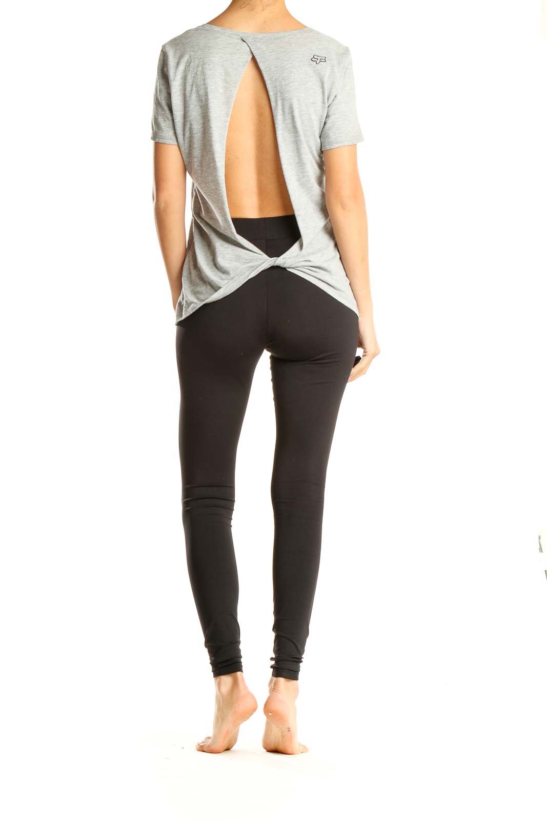 Gray Casual T-Shirt