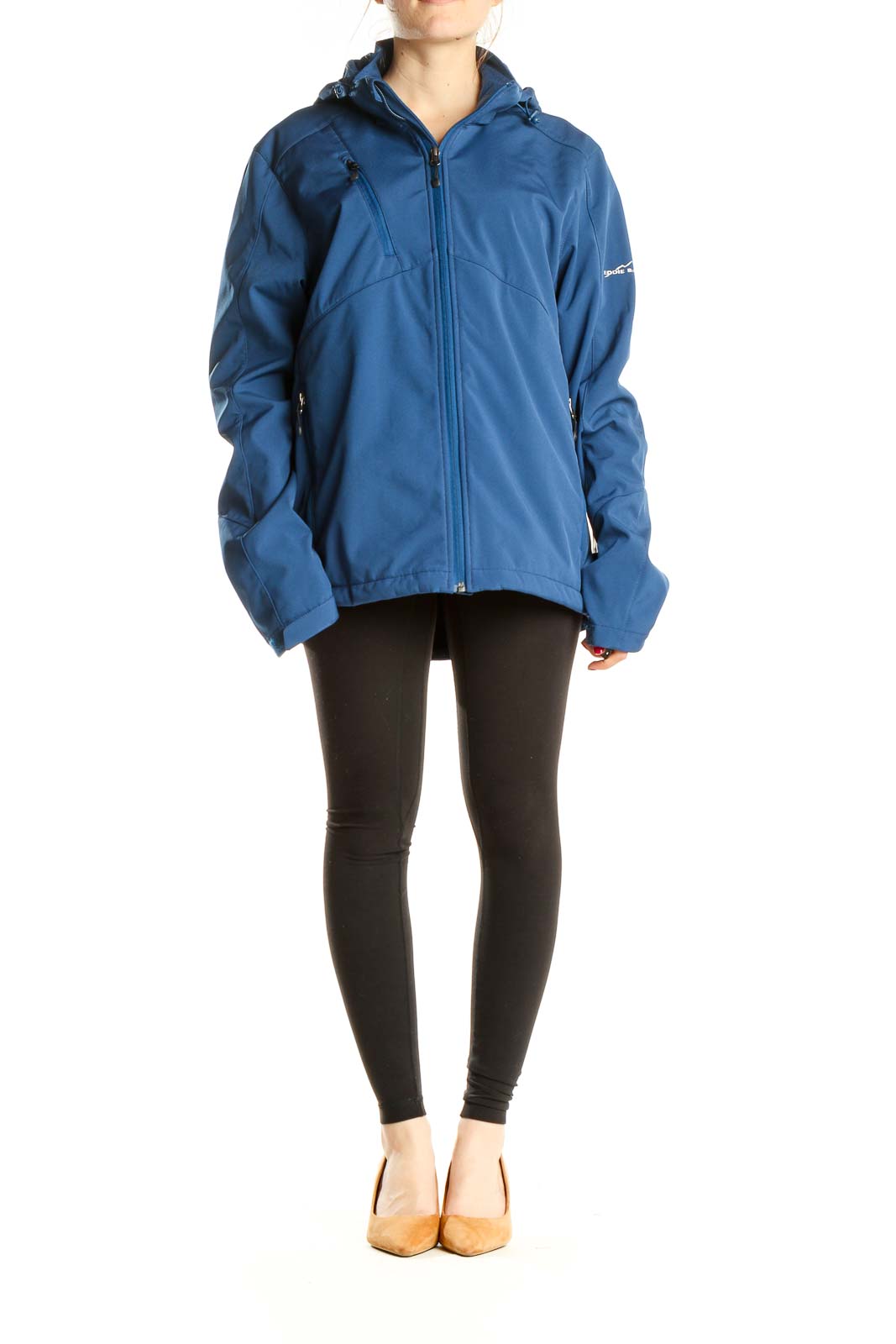 Blue Rain Jacket