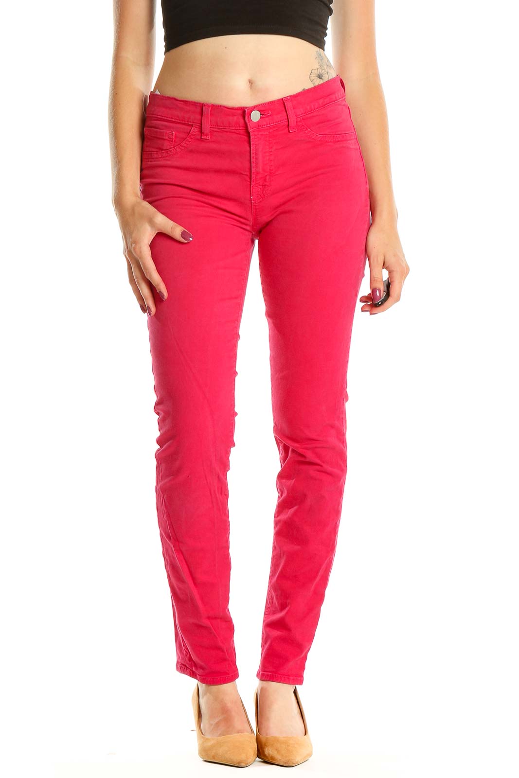 Pink Skinny Jeans