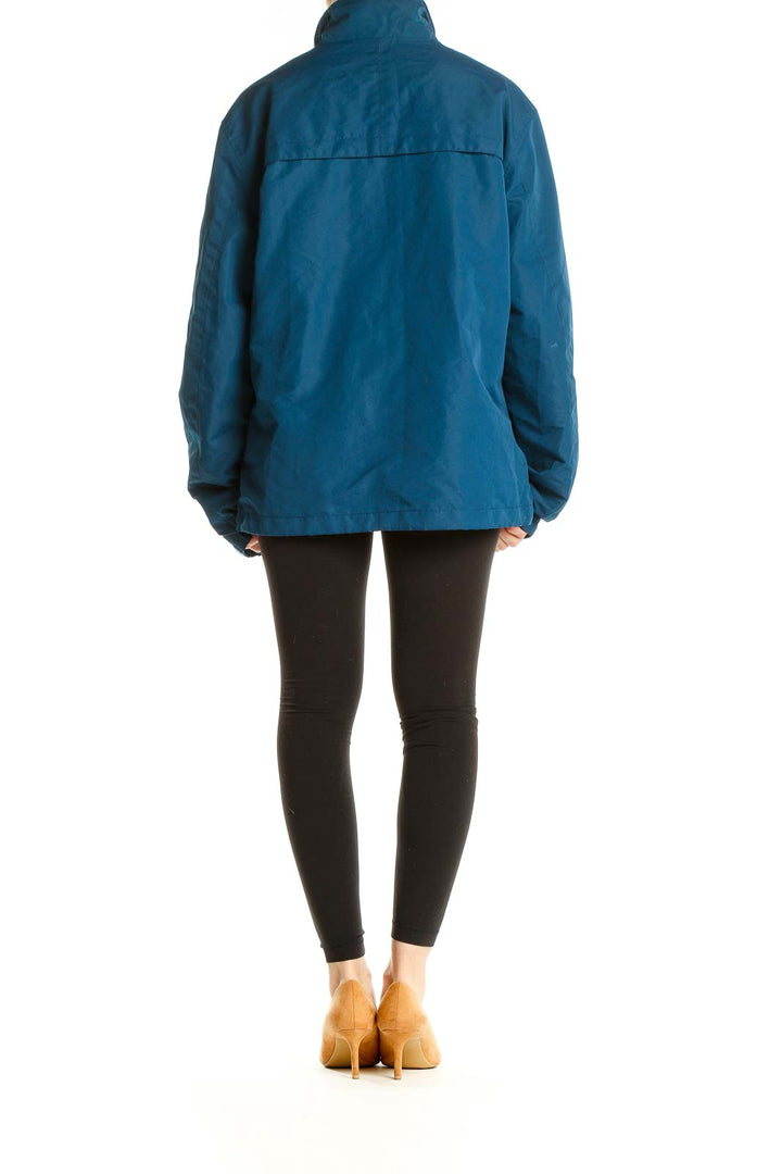 Blue Windbreaker Jacket