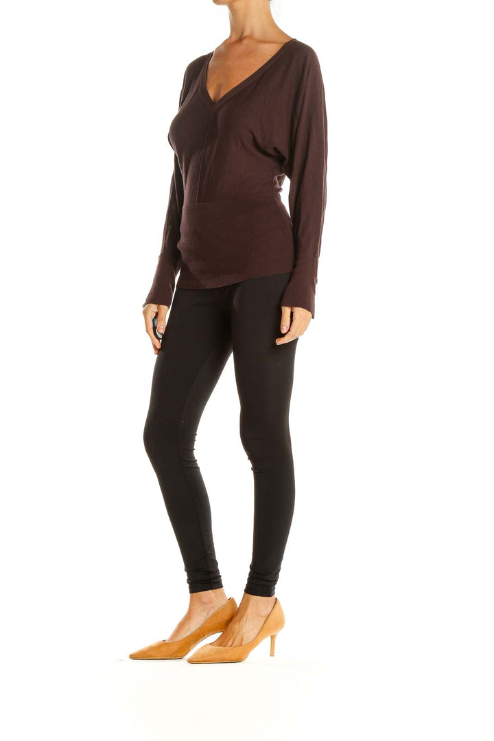 Brown All Day Wear Top