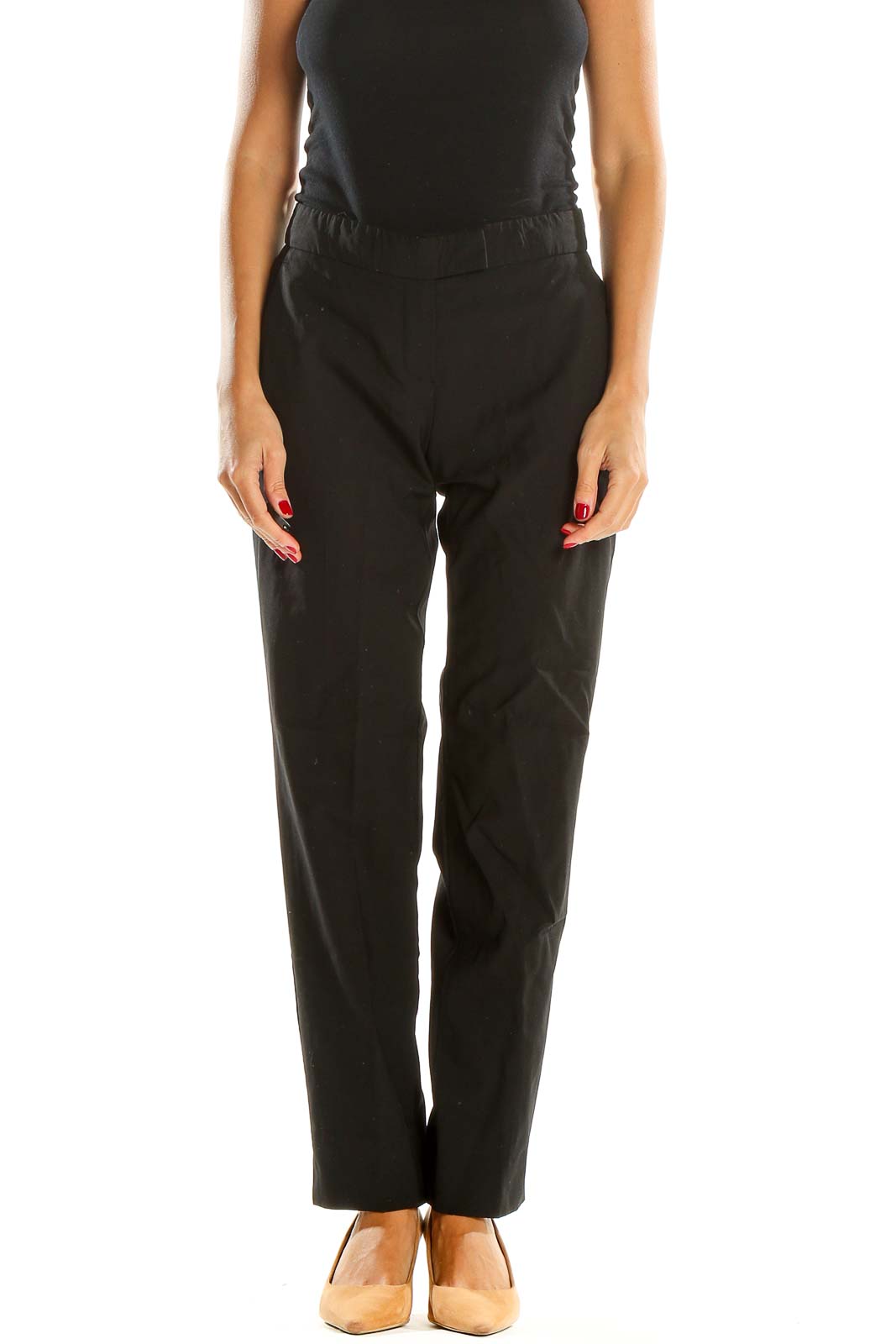 Black Classic Trousers
