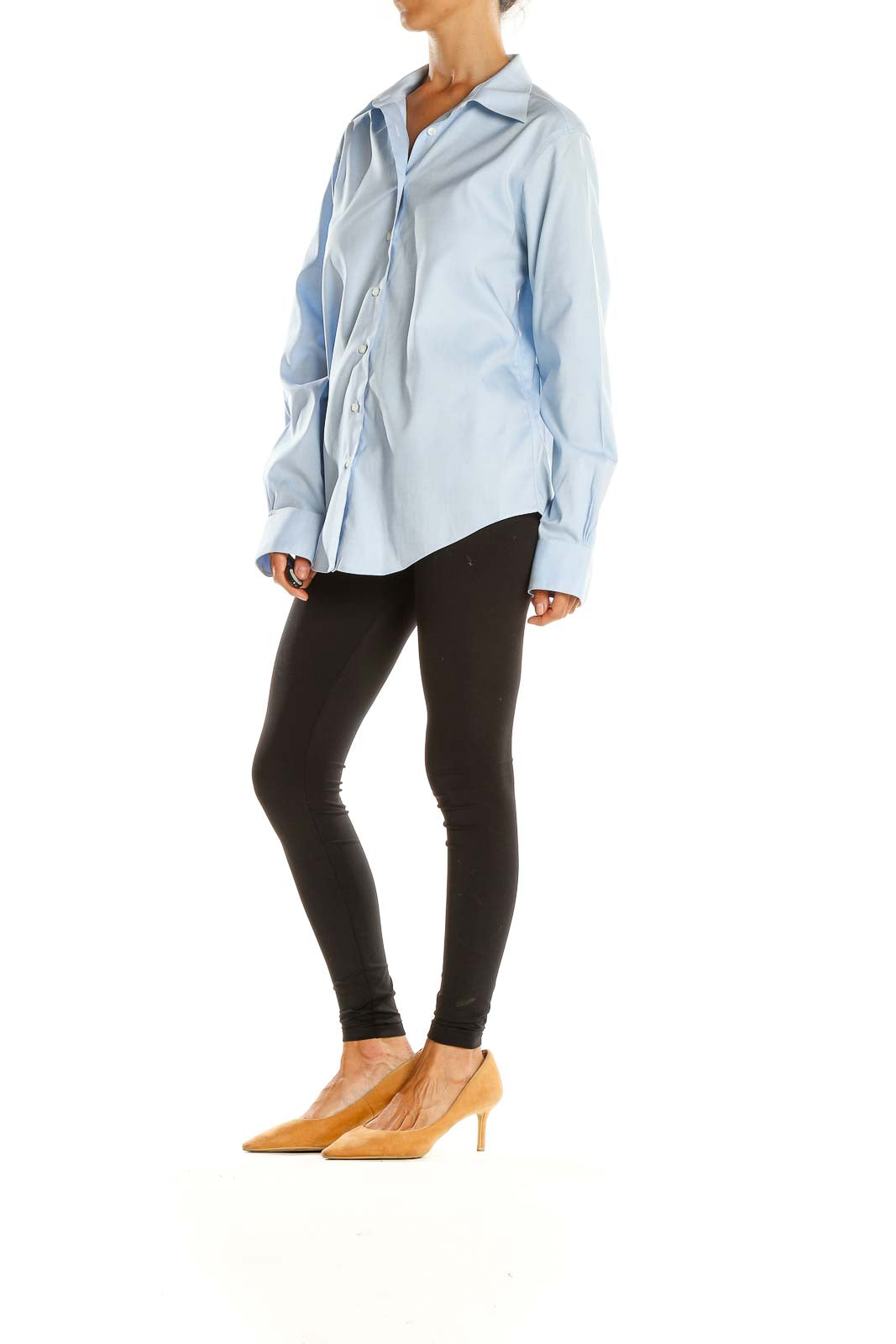 Blue Formal Top