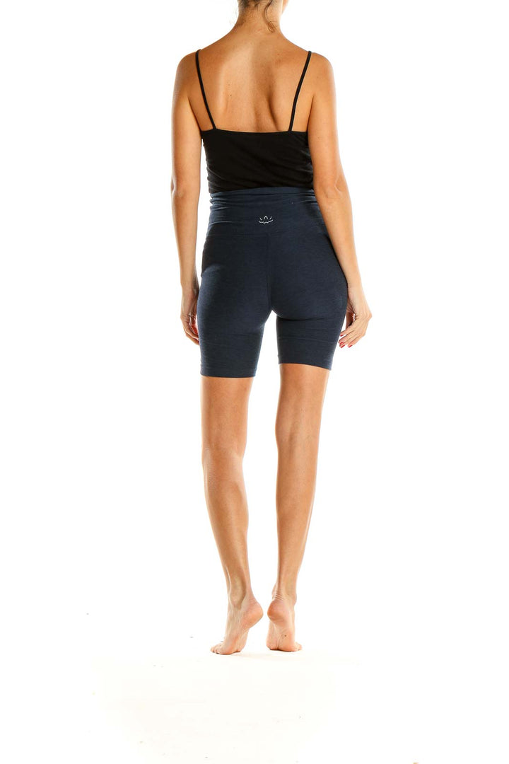 Blue Activewear Bike Shorts