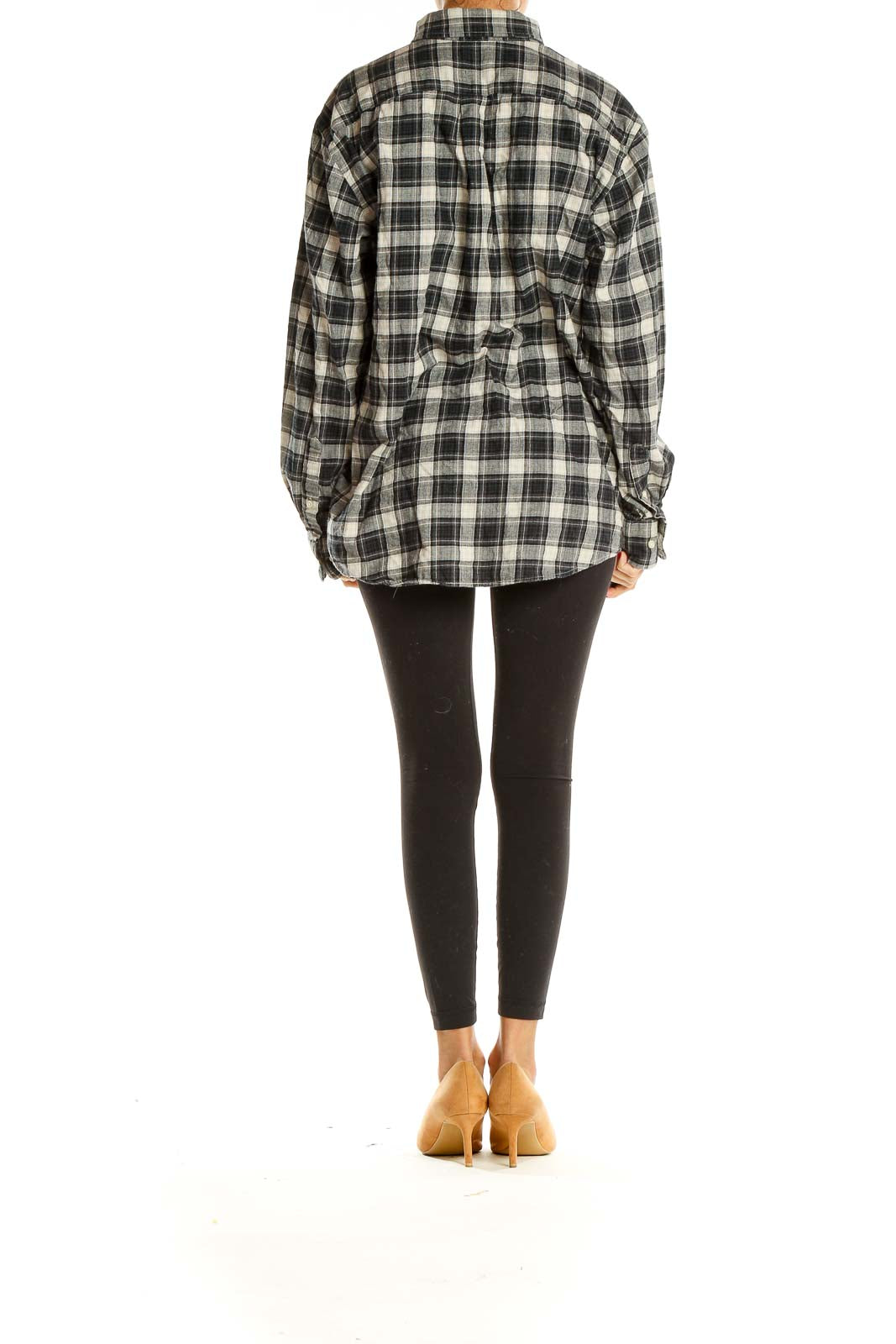 Black Checkered All Day Wear Flannel