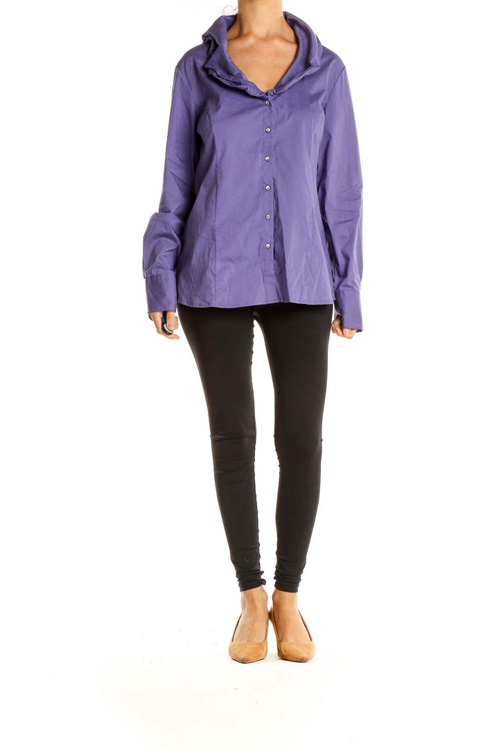 Purple All Day Wear Top