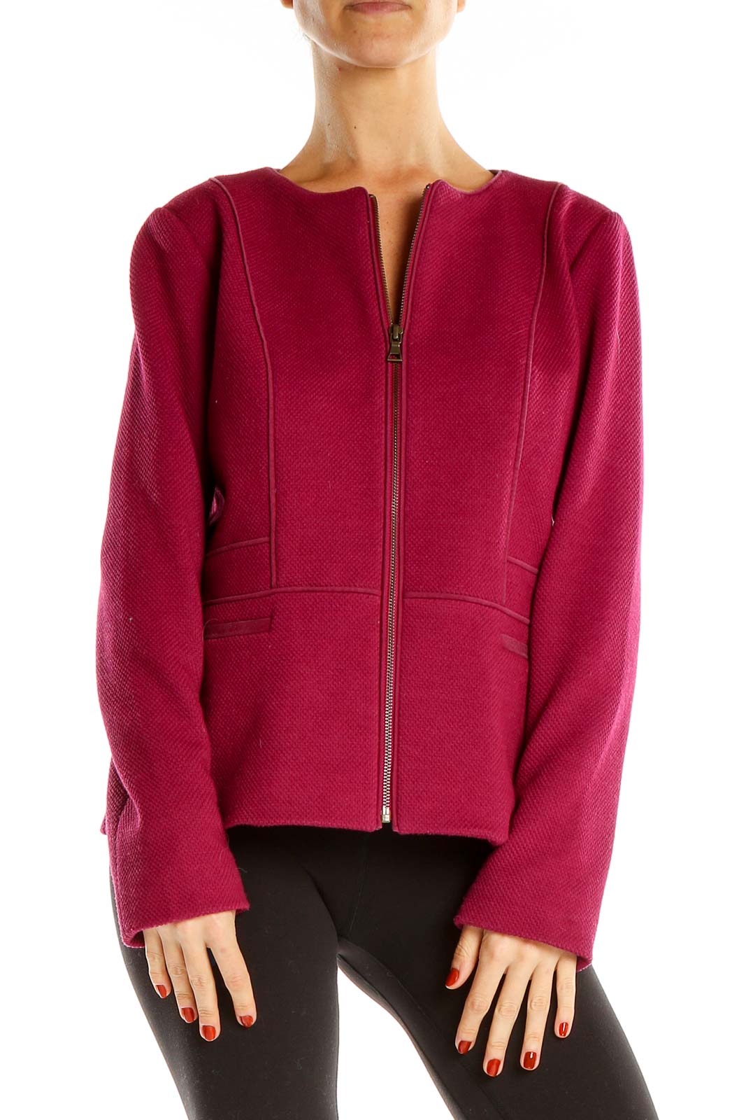 Pink Woven Jacket