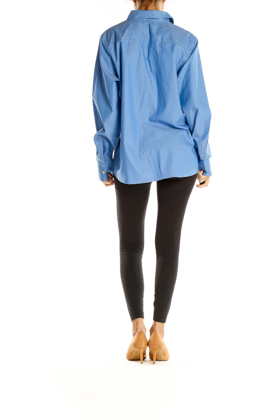 Blue Formal Top