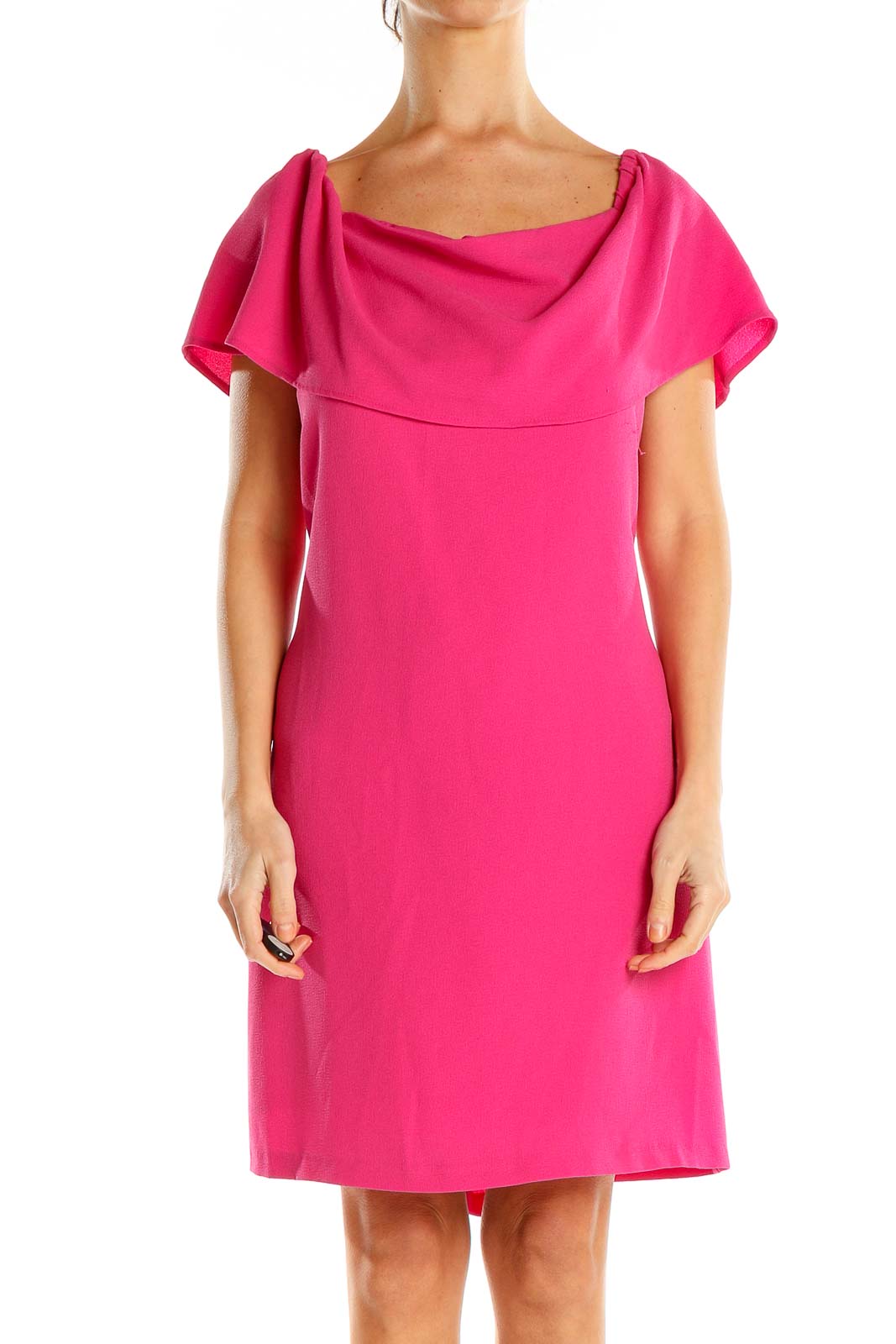 Pink Classic Shift Dress