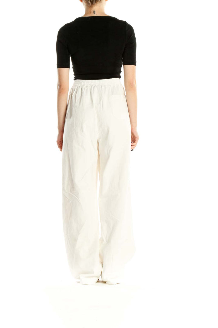 White All Day Wear Pants