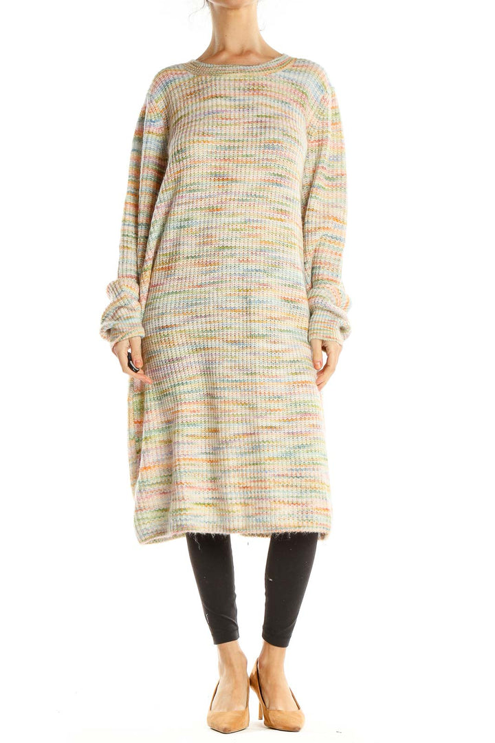 Beige Day Sweater Dress
