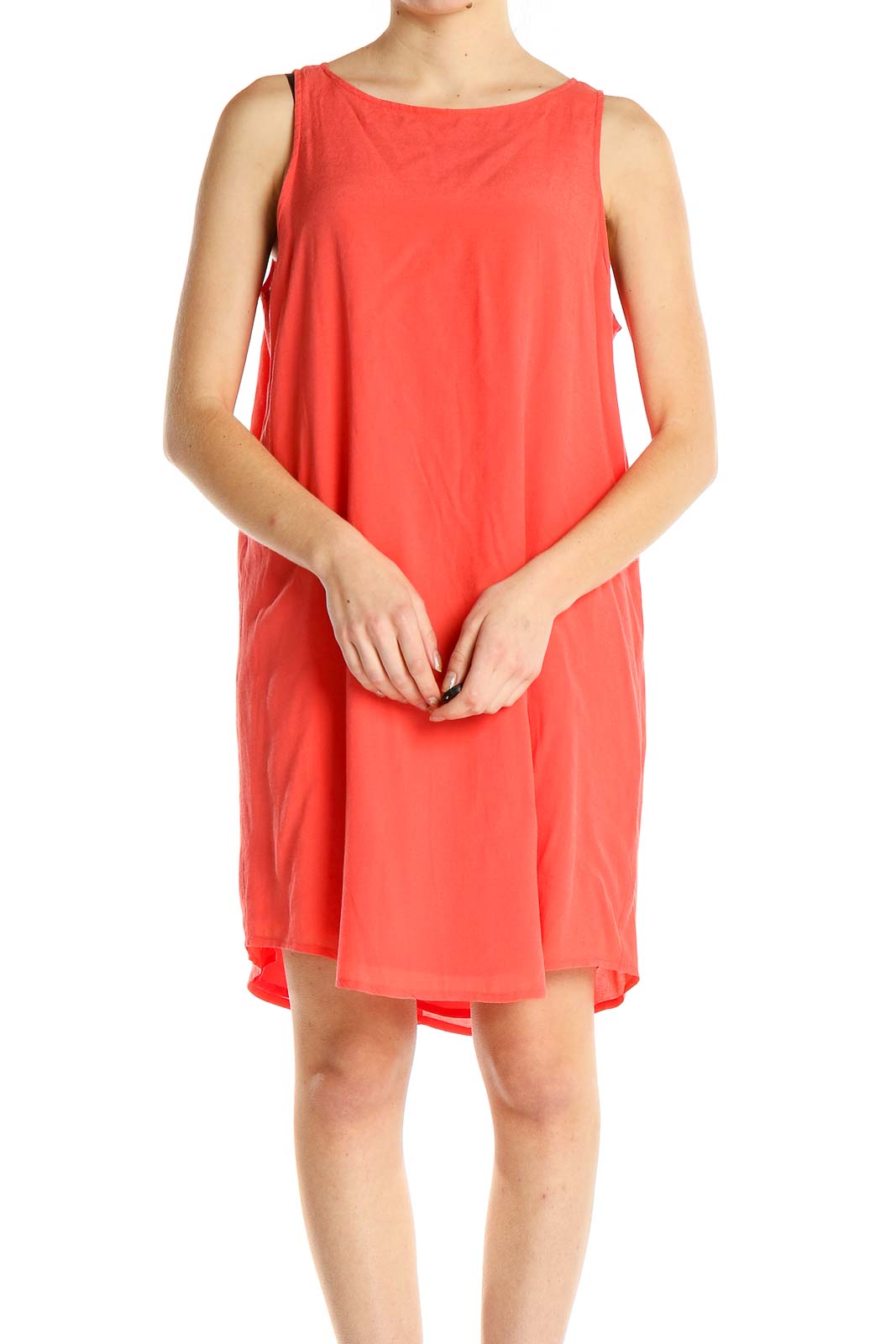 Orange Day Shift Dress