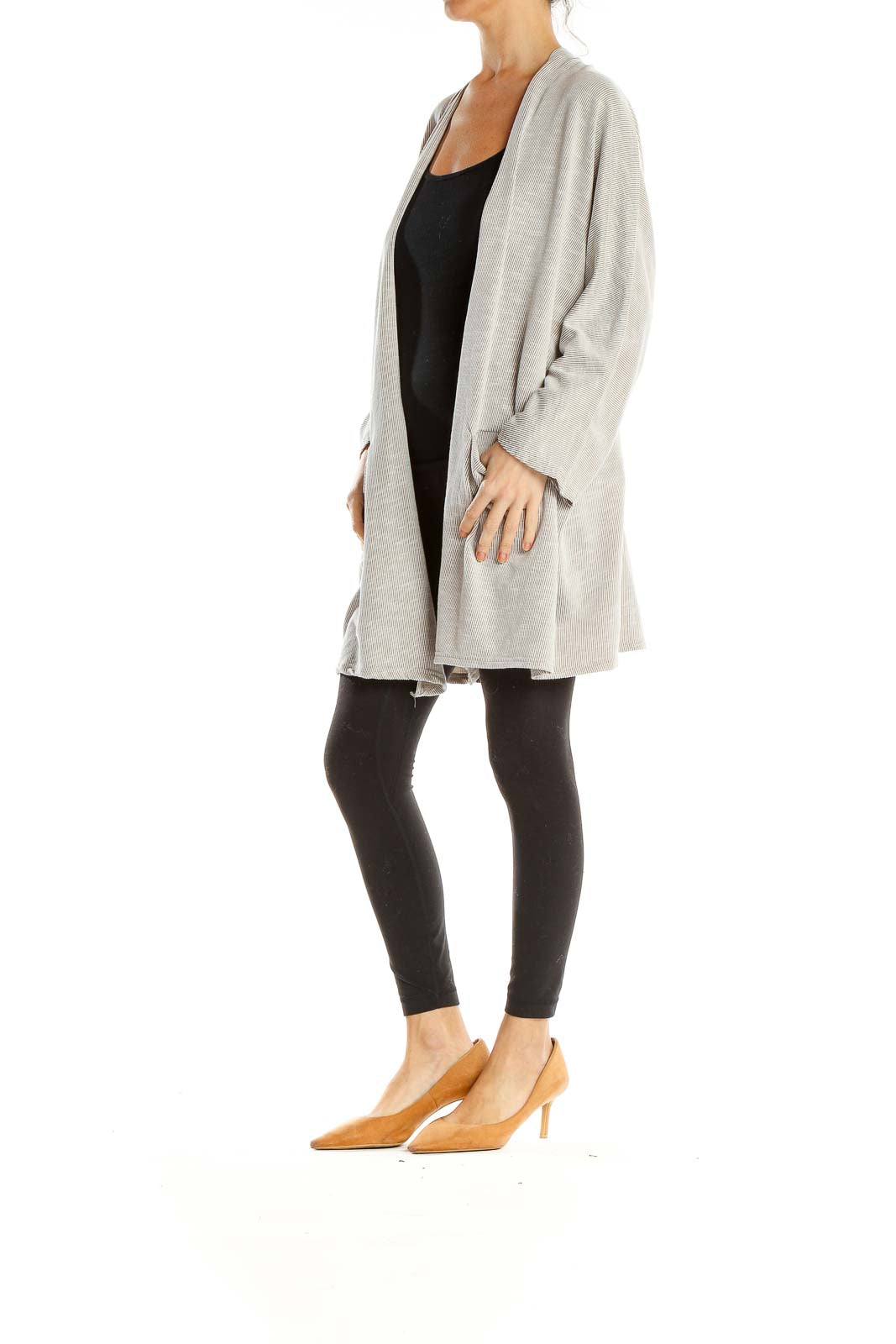 Gray Cardigan