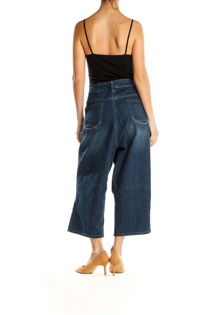 Blue Cropped Jeans