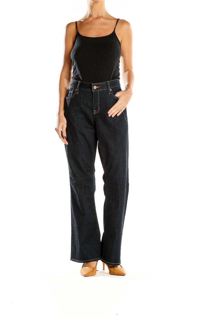 Blue Bootcut Jeans